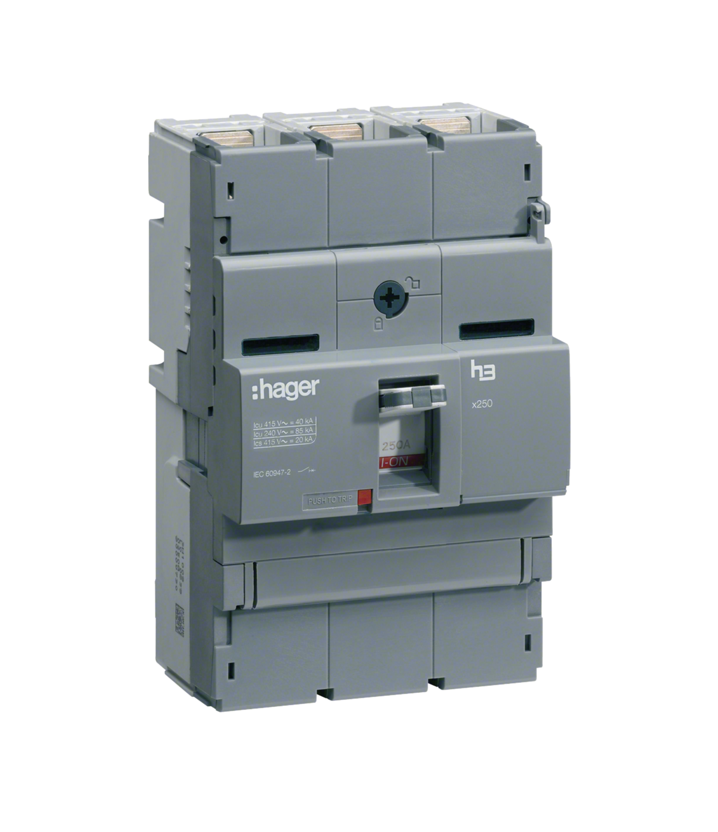 Hager 250A 3-Pole Switch Incomer Kit (JK22503S)