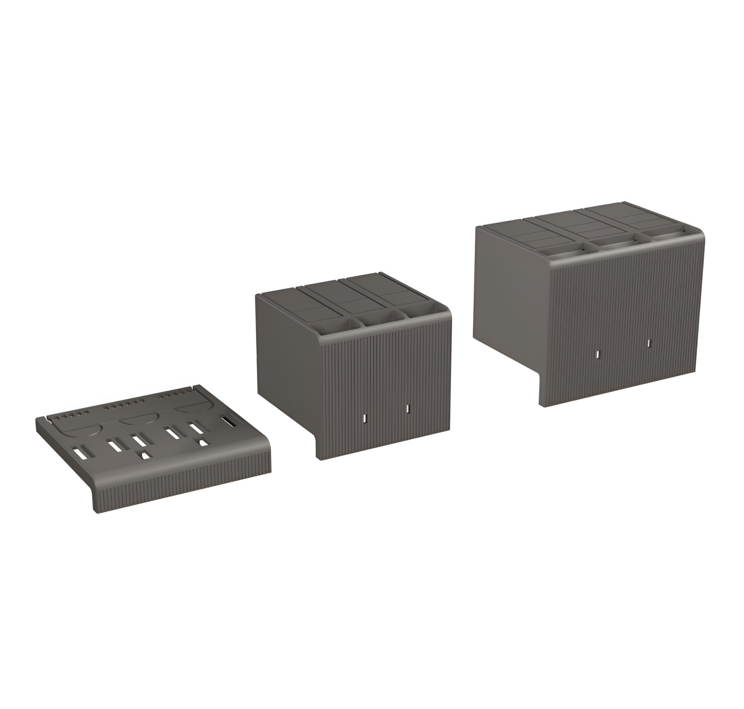 ABB 3-pole Terminal Covers Low 2pcs - LTC XT3 3p (1SDA066660R1)