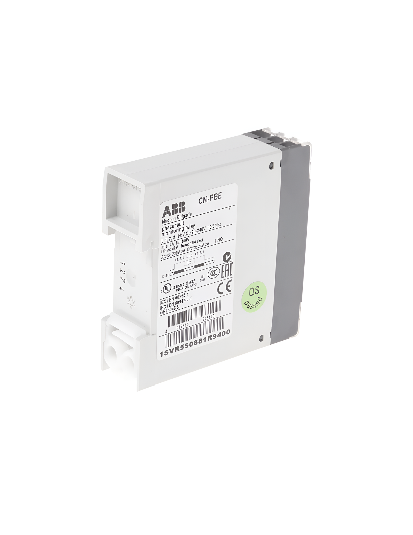 ABB_-_1SVR550881R9400-_Phase_Loss_Monitoring_Relay_CM-PBE