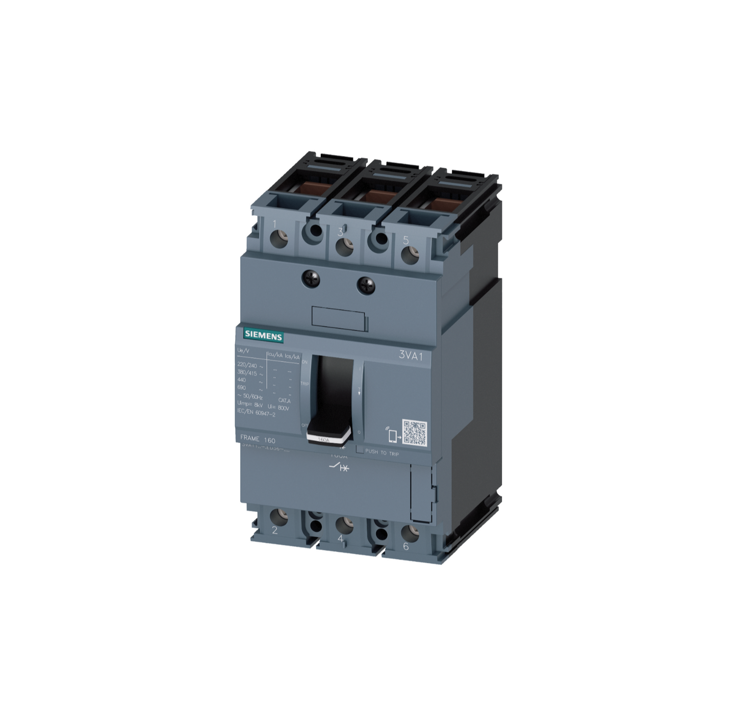 Siemens Circuit Breaker (MCCB) 3VA1 (3VA1140-3ED36-OAAO)