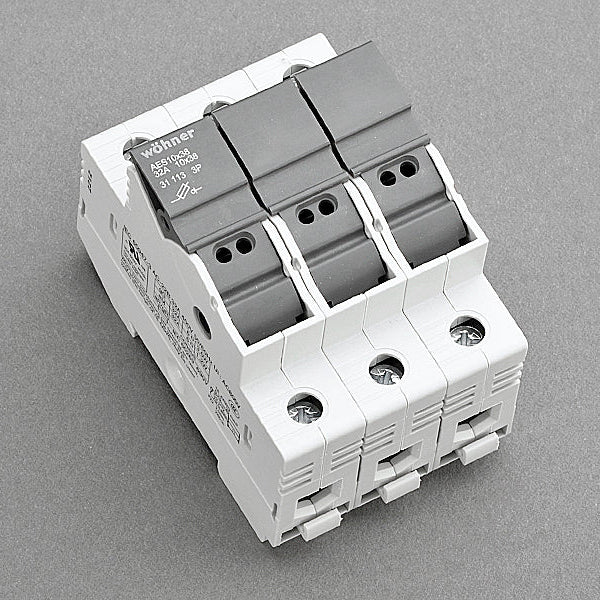 Holder for Cylindrical Fuses (31113)