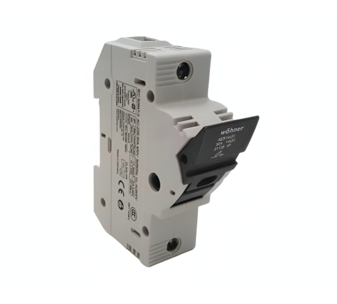 Wohner Holder for Cylindrical Fuses (31135)