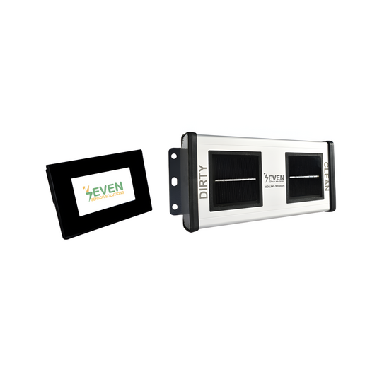 Seven Sensor Manual Soiling Sensor with HMI-PLC Monitoring (3S-SMS-HMI-M)