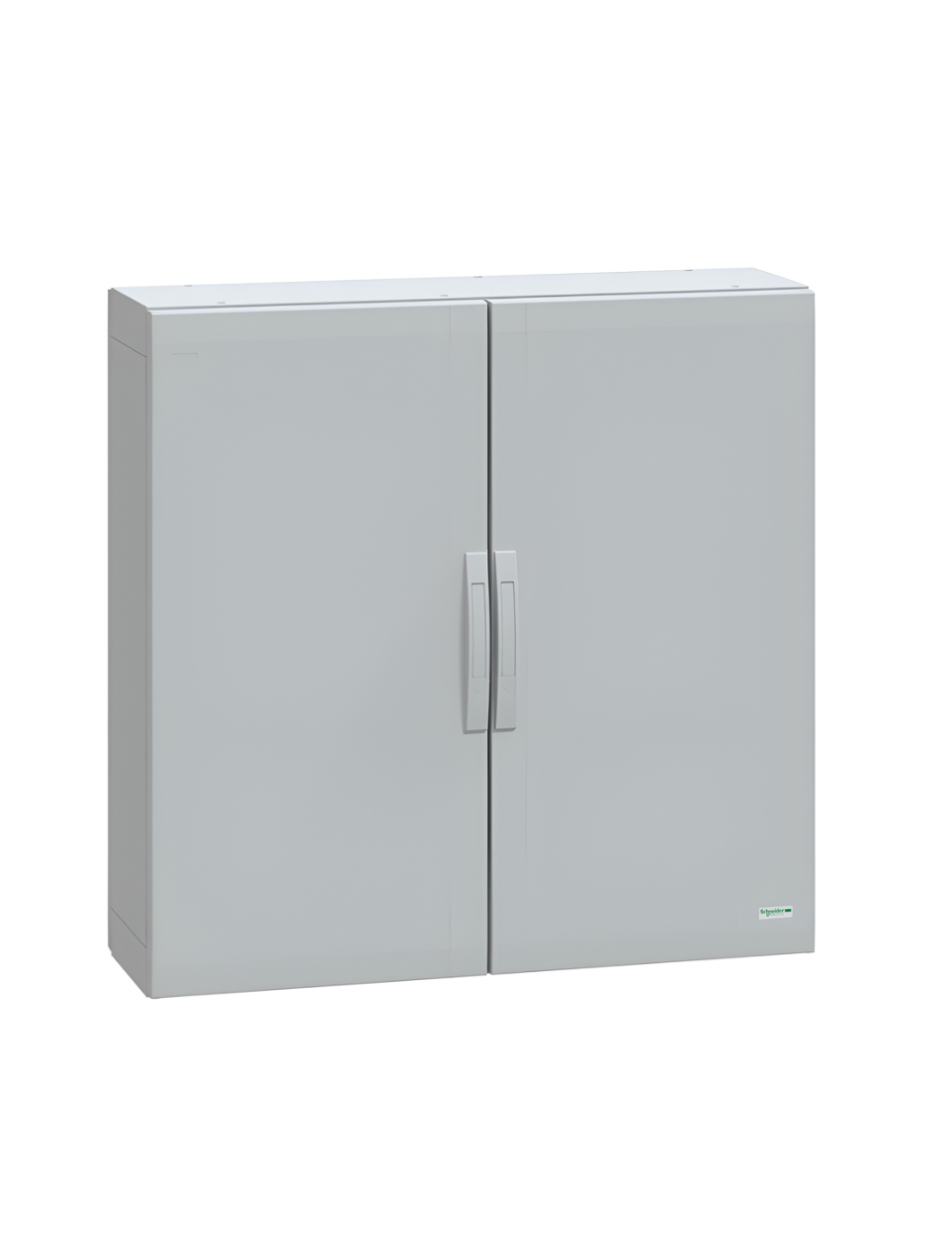 Schneider Thalassa PLA GRP - NSYPLA GRP 1000H x 1000W x 320mmD Floor Standing Enclosure with Double Plain Grey Doors; IP65; RAL7035 - NSYPLA10103G