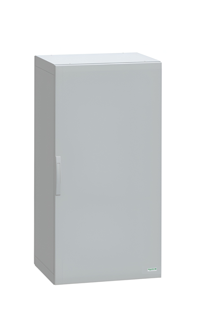 Schneider Thalassa PLA GRP - NSYPLA GRP 1500H x 750W x 620mmD Floor Standing Enclosure with Single Plain Grey Door; IP65; RAL7035 - NSYPLA1576G