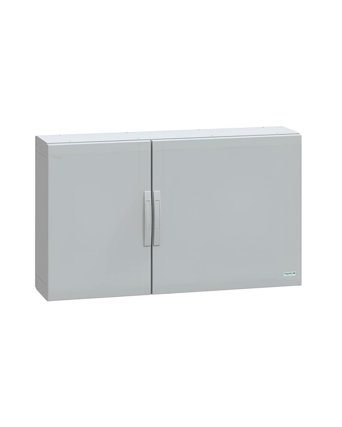 Schneider Thalassa PLA GRP - NSYPLA GRP 750H x 1250W x 320mmD Floor Standing Enclosure with Double Plain Grey Doors; IP65; RAL7035 - NSYPLA7123G