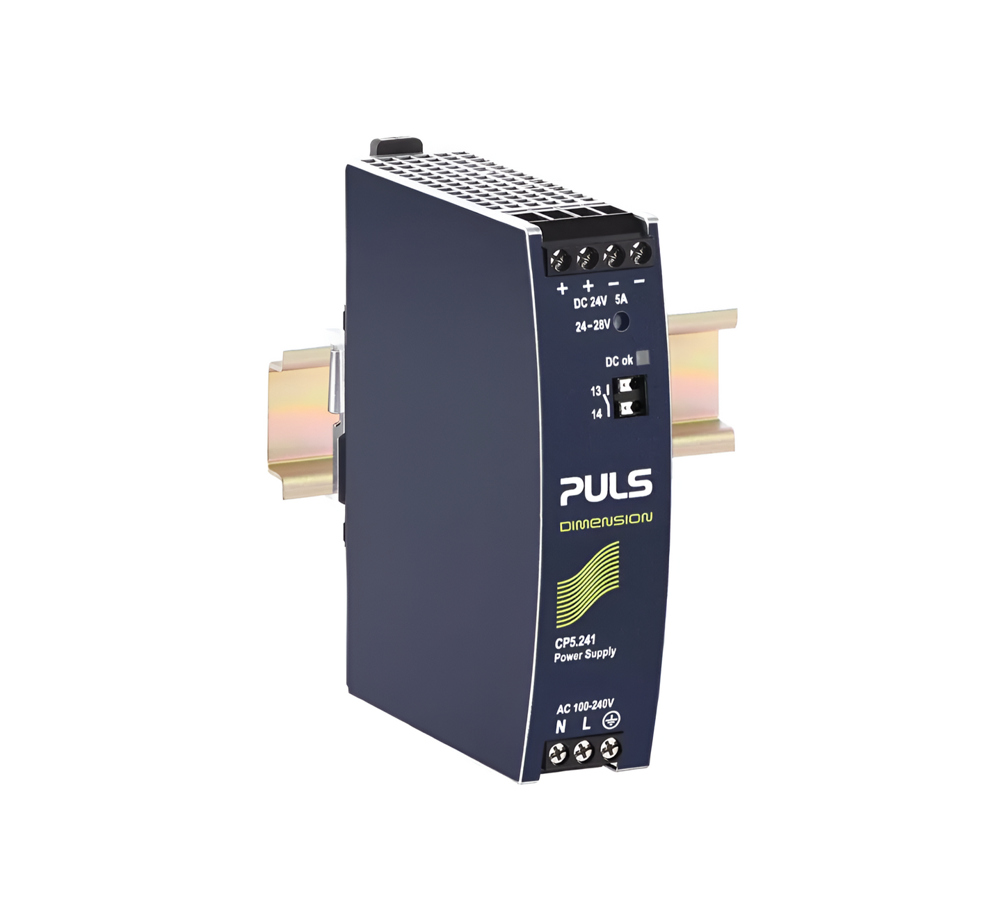 PULS - DIN rail power supplies for 1-phase system 24 V, 5 A (CP5.241)
