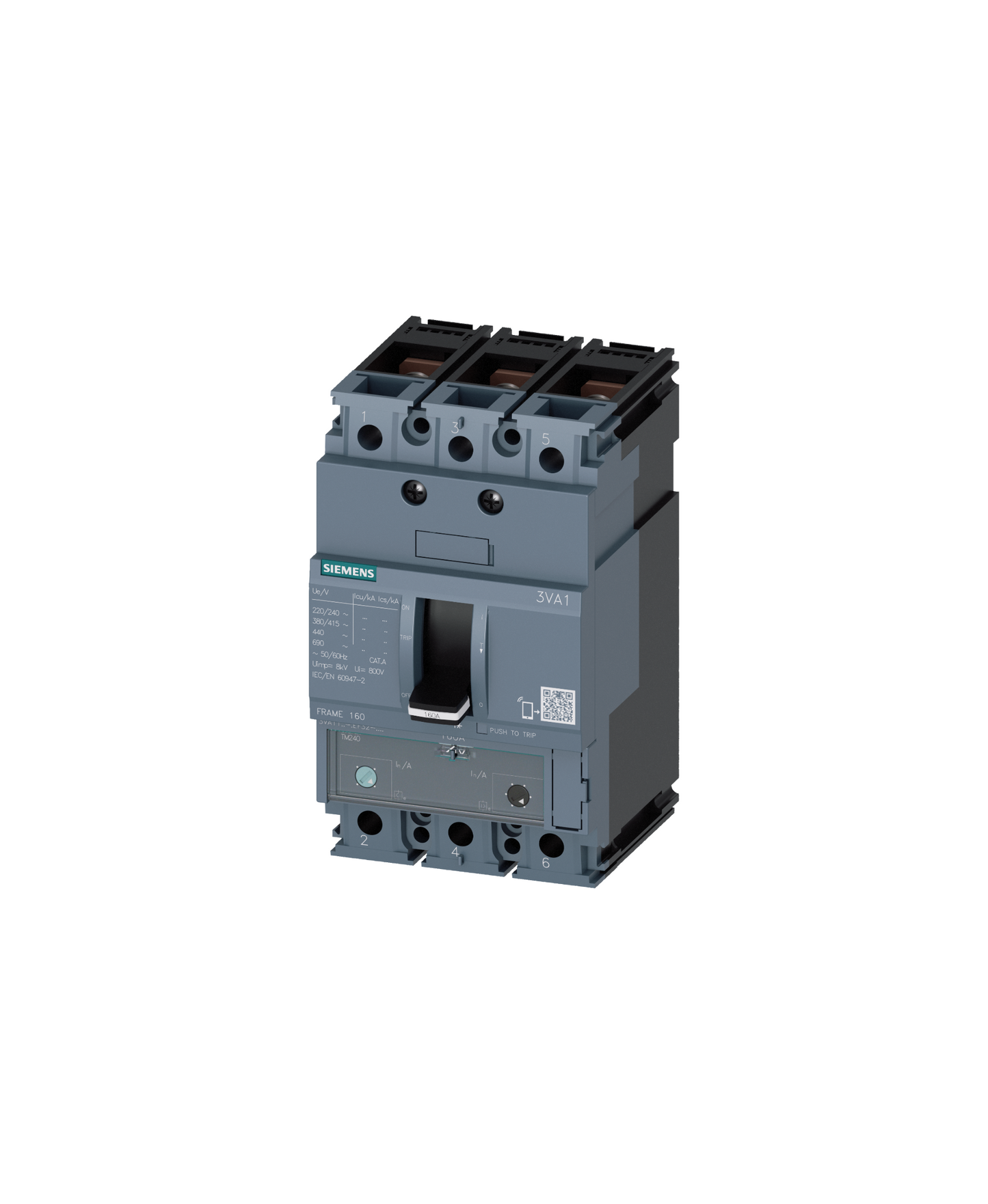 Circuit Breaker (MCCB) 3VA1 (3VA116-4EF32-OAAO)