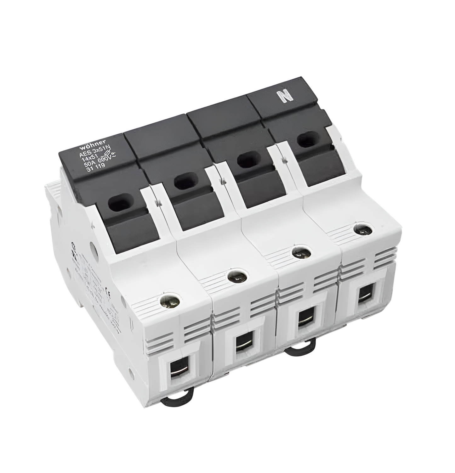 Holder for Cylindrical Fuses (31119)