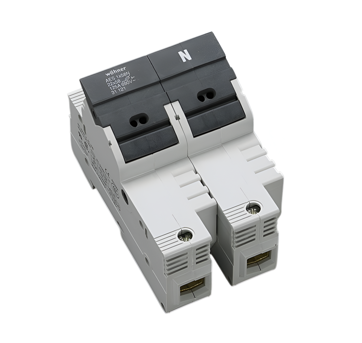 Holder for Cylindrical fuses (31121)