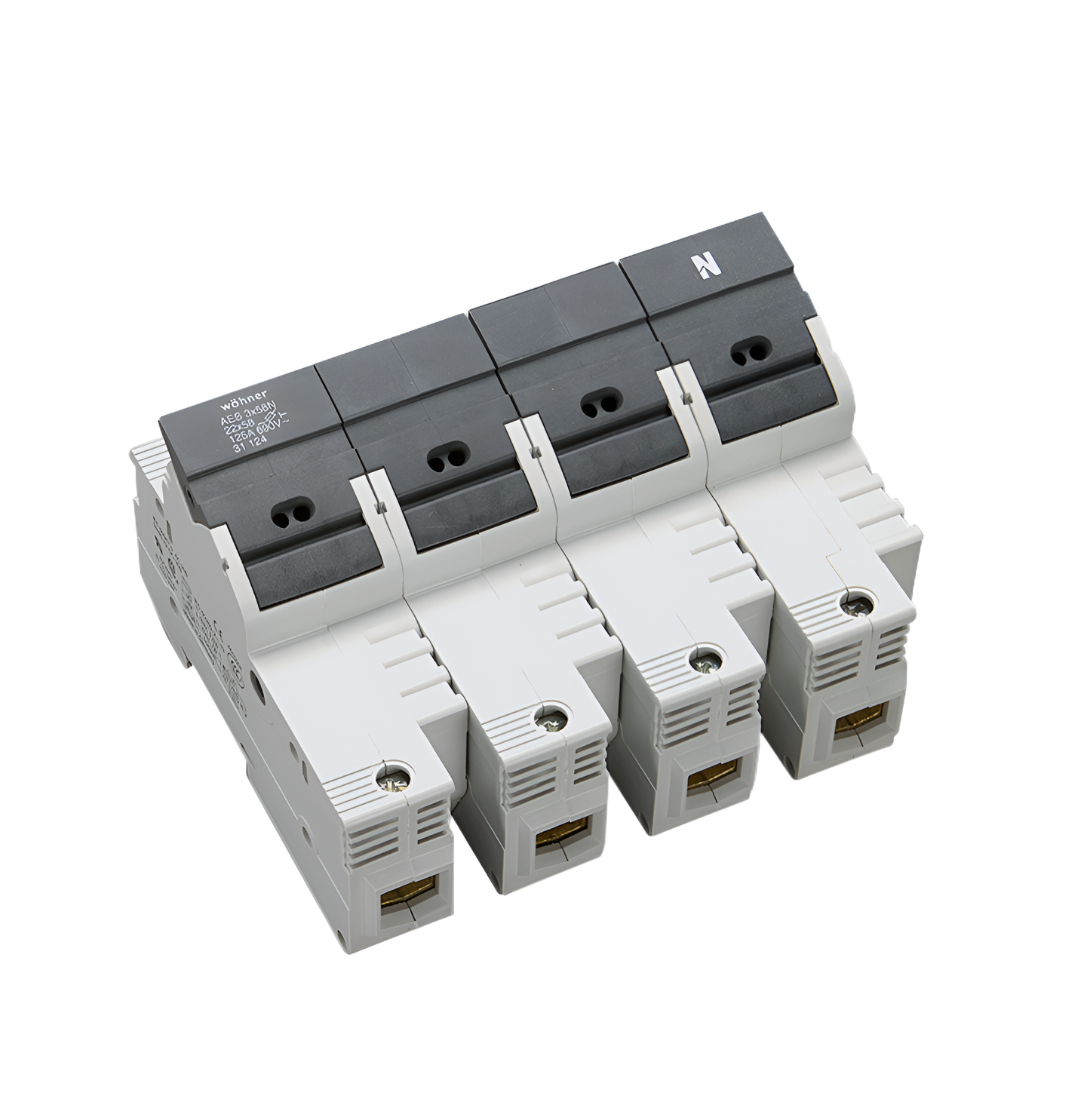 Holder for Cylindrical Fuses (31124)