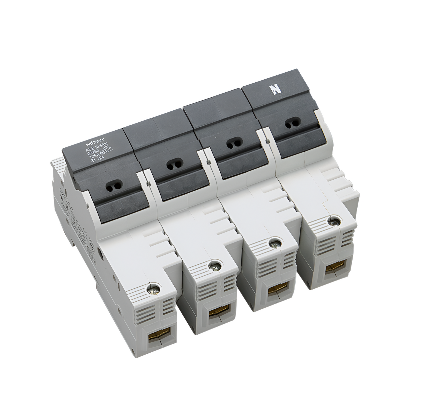 Holder for Cylindrical Fuses (31124)