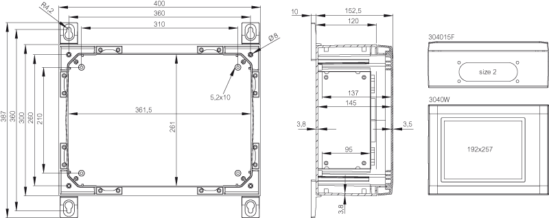 Fibox ARCA 304015