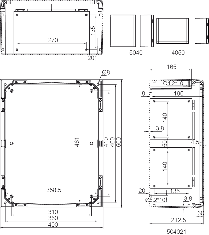 Fibox ARCA 504021