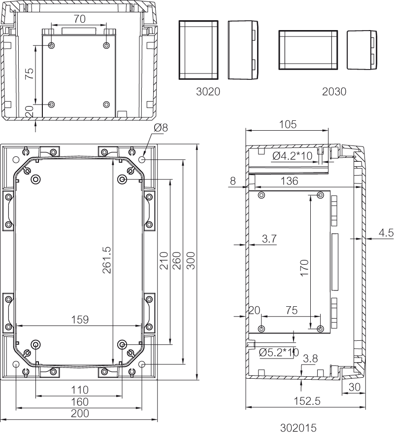 Fibox ARCA 302015