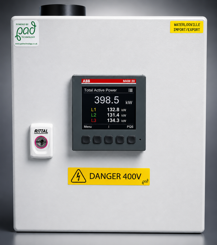 G99 import export metering panel