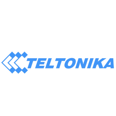 teltonika logo blue writing