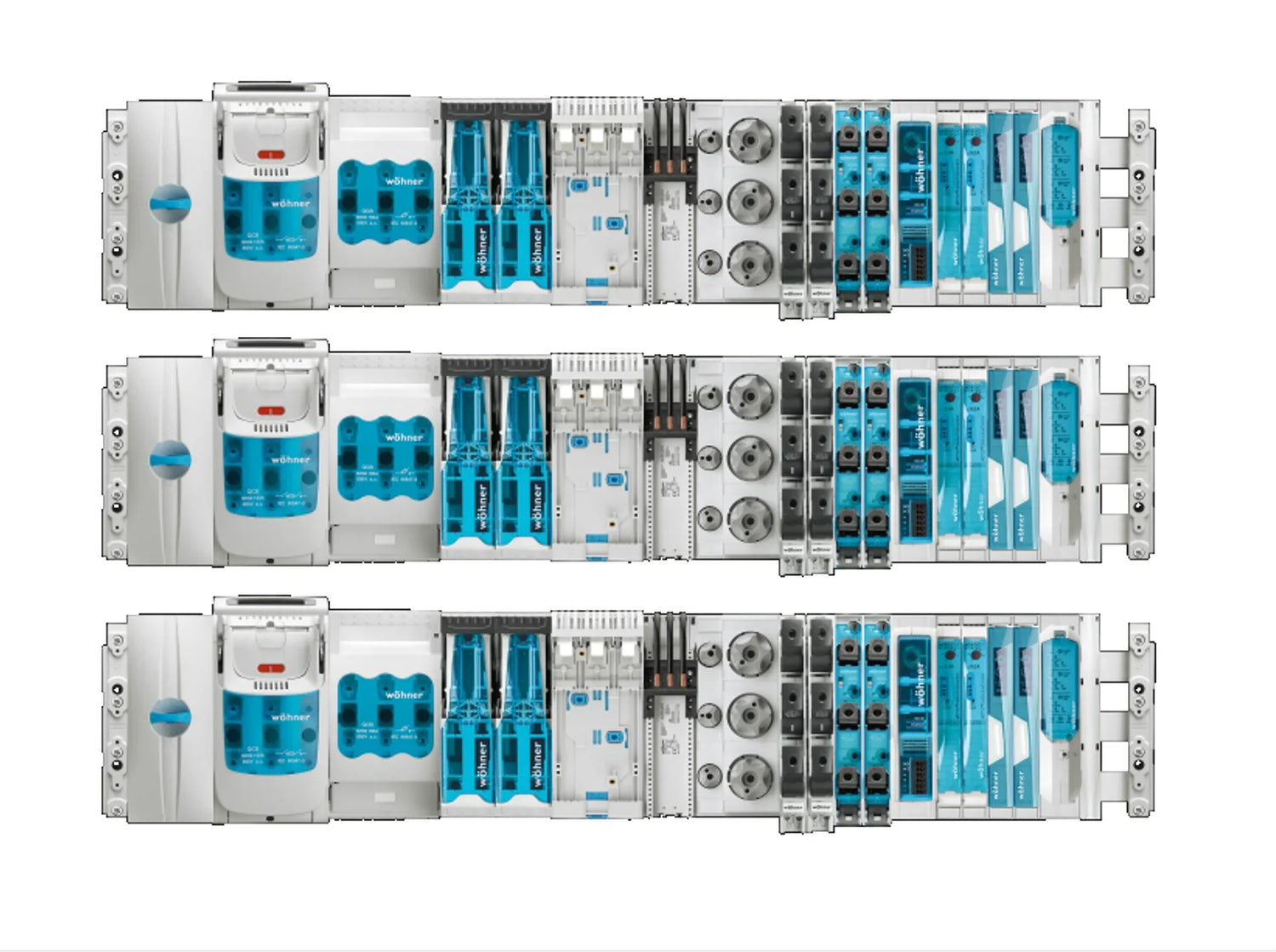 wohner 60classic busbar system