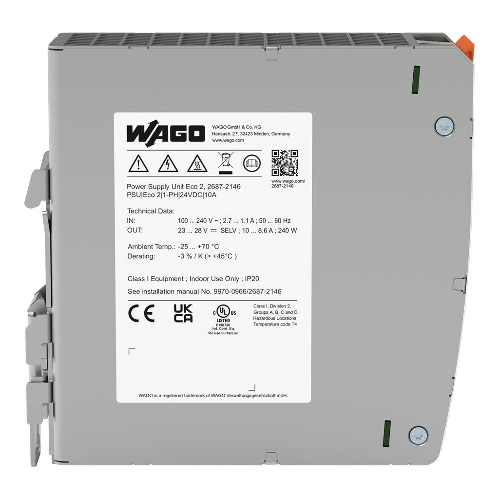 Single Phase 24VDC, 10 A (2687-2146)