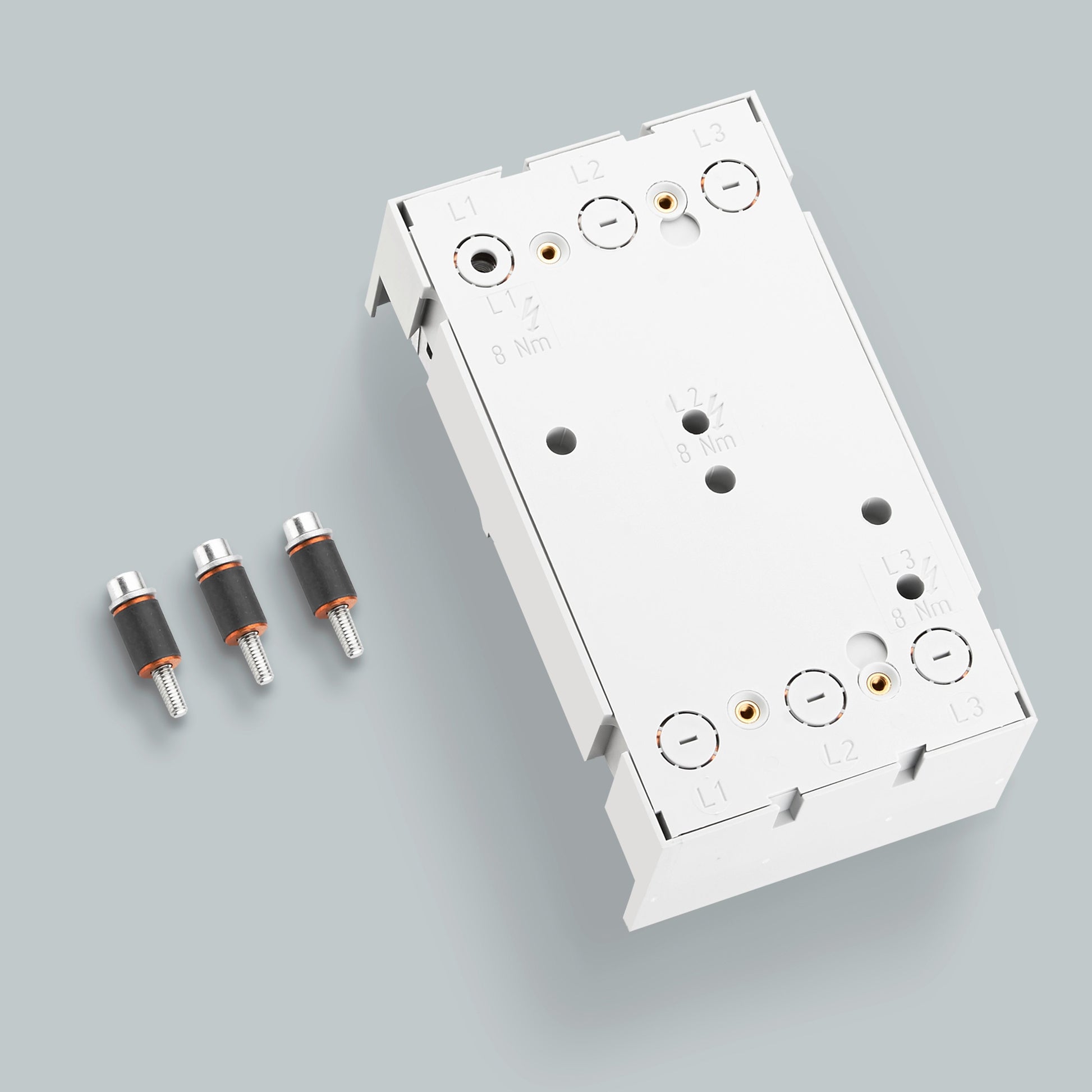 Wöhner 3-Pole 250 A busbar adapter 