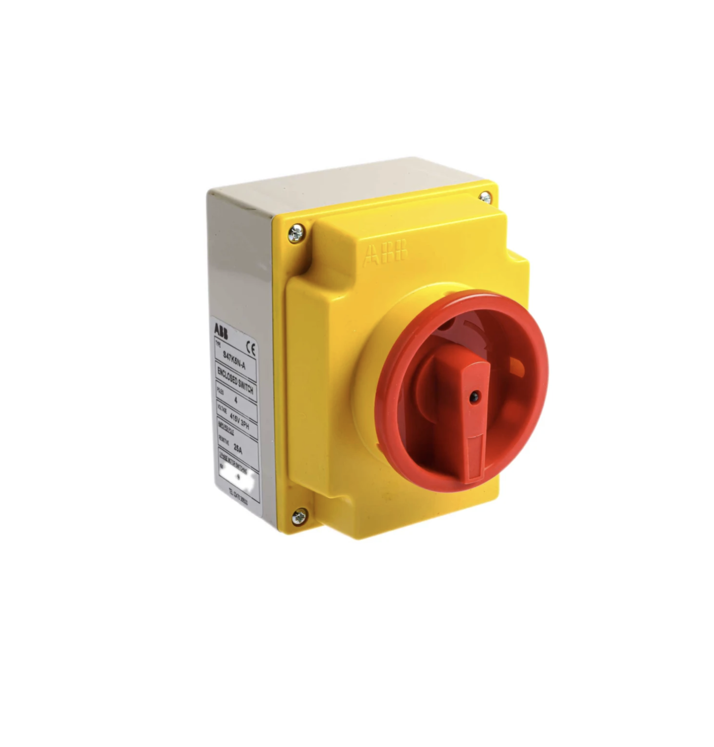 ABB 4 Pole Non-Fused Isolator Switch (S47K5N-A)