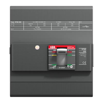 ABB XT3D 250 4p F F switch-disconnector