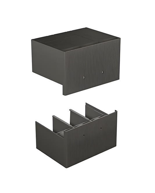 ABB 3-pole Terminal Covers High 2pc (1SDA054960R1)