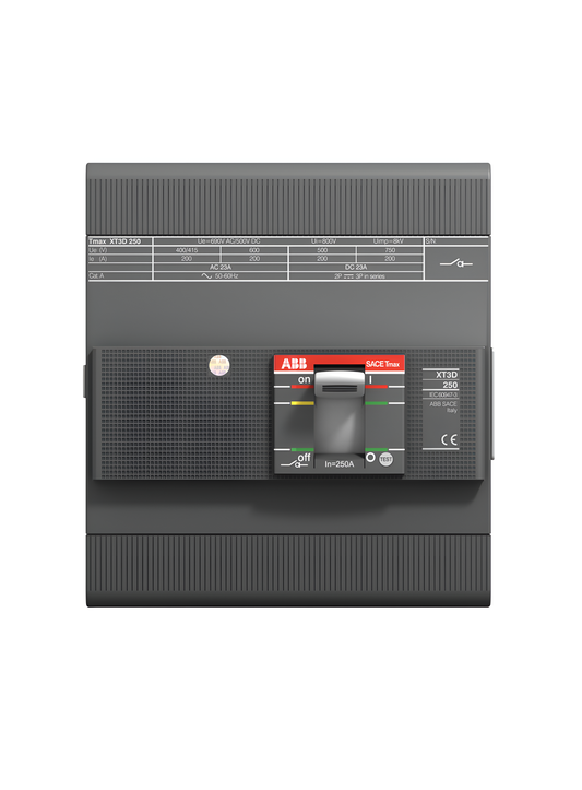ABB - (1SDA068211R1) Fixed 4-Pole Switch-Disconnector (XT3D 250 4p F F)