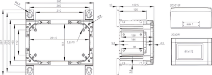 ARCA IEC Wall Mounted Enclosure 203015