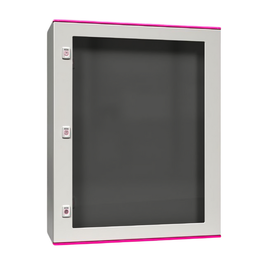 Plastic AX enclosure - with viewing window 1454.000