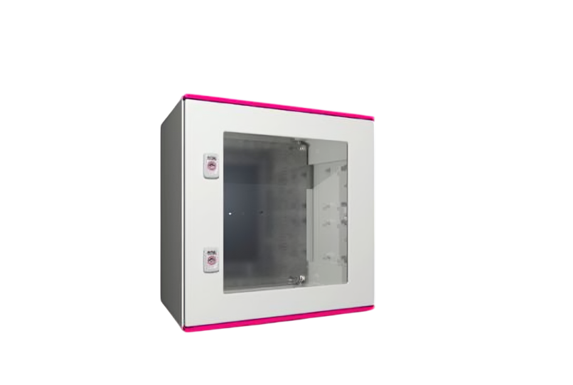 Plastic AX enclosure - with viewing window 1454.000