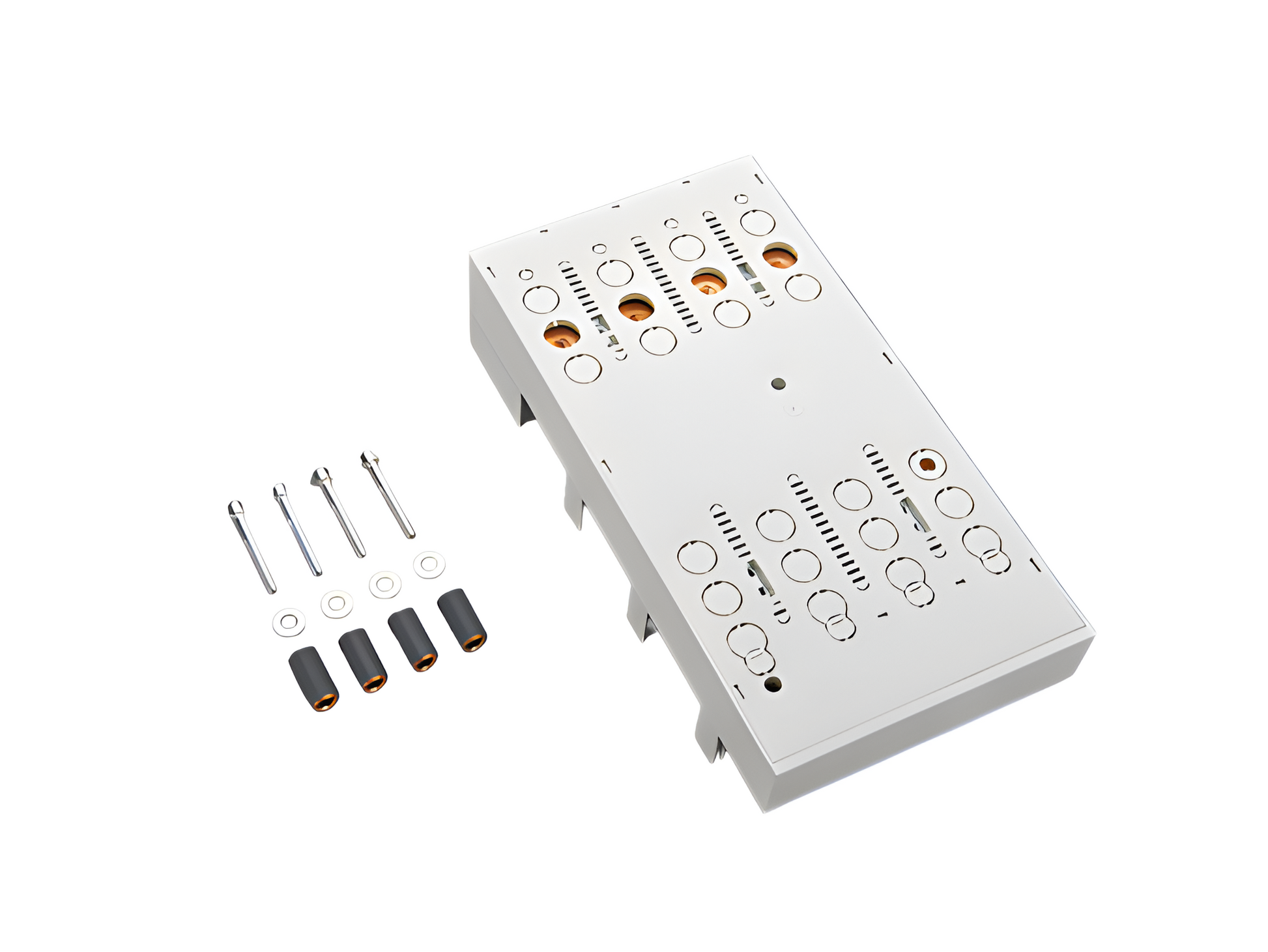 Wohner Busbar Adapter 250 A, 4-Pole (32578)