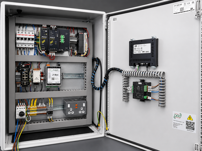Internal control cabinet
