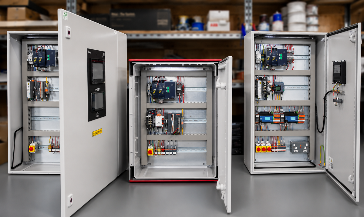 PV EV and BESS distribution panel lineup