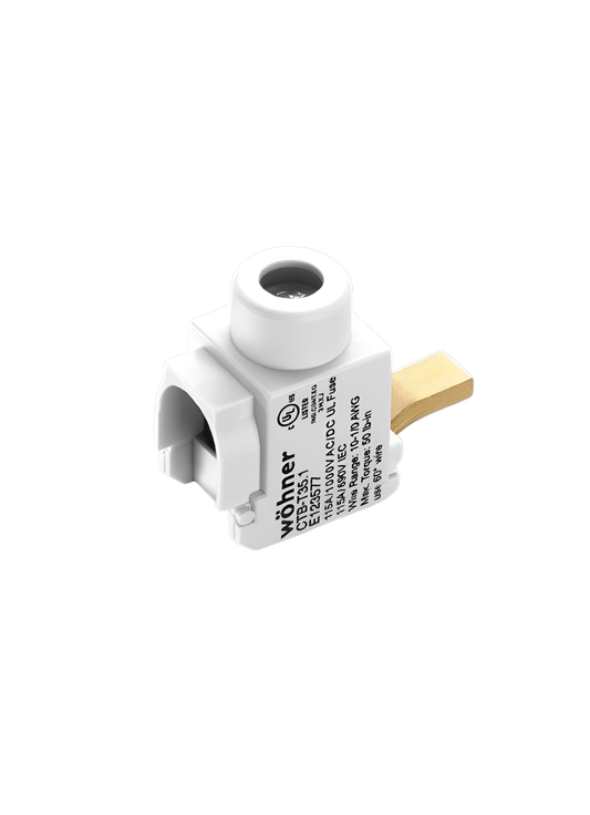 Wohner Connecting Terminal, Front Connection (31039)