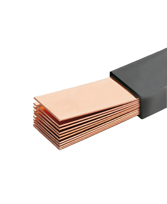 Wohner Flexible copper busbar, tinned, insulated (01096000)
