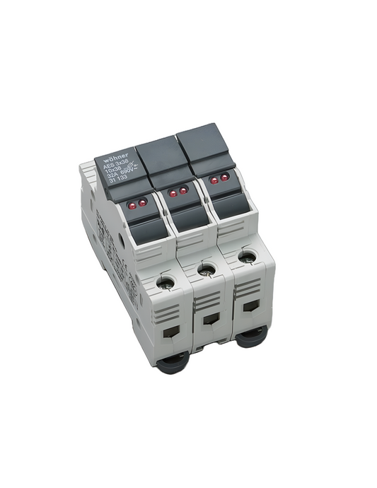 Wohner Holder for Cylindrical Fuses, N Left Mounted (31133)