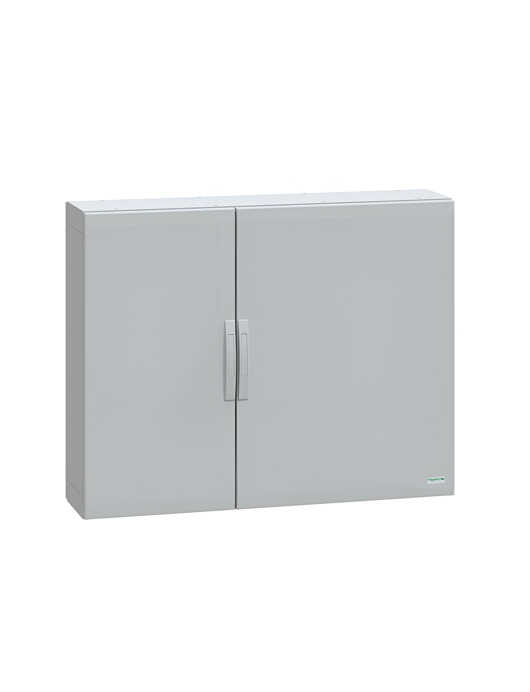 Schneider Thalassa PLA GRP - NSYPLA GRP 1000H x 1250W x 320mmD Floor Standing Enclosure with Double Plain Grey Doors; IP65; RAL7035 - NSYPLA10123G