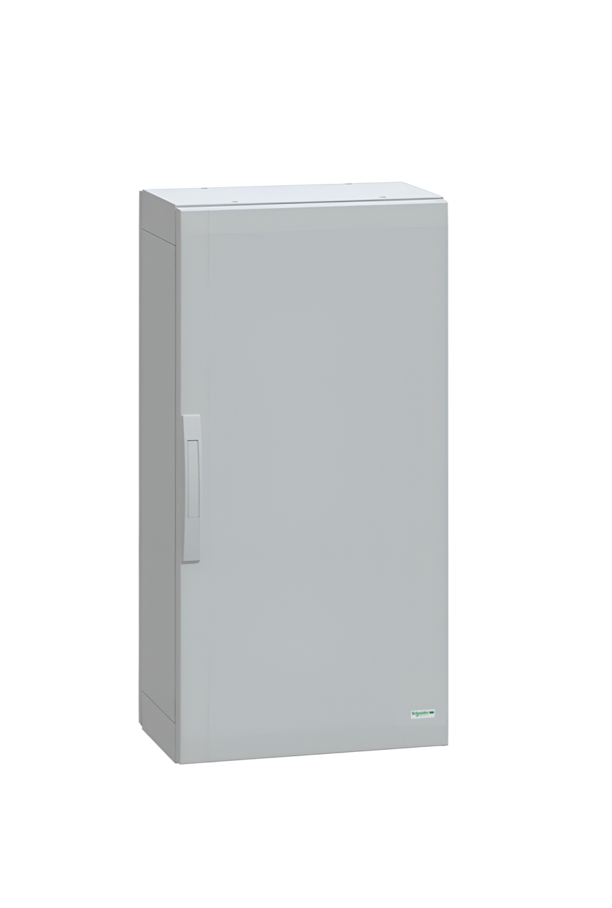 Schneider Thalassa PLA GRP - NSYPLA GRP 1000H x 500W x 320mmD Floor Standing Enclosure with Single Plain Grey Door; IP65; RAL7035 - NSYPLA1053G