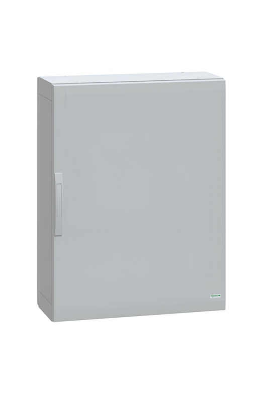 Schneider Thalassa PLA GRP - NSYPLA GRP 1000H x 750W x 320mmD Floor Standing Enclosure with Single Plain Grey Door; IP65; RAL7035 - NSYPLA1073G
