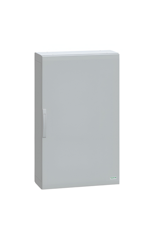 Schneider Thalassa PLA GRP - NSYPLA GRP 1250H x 750W x 320mmD Floor Standing Enclosure with Single Plain Grey Door; IP65; RAL7035 - NSYPLA1273G