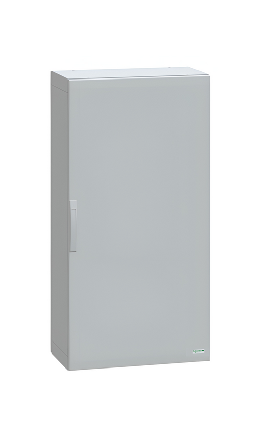 Schneider Thalassa PLA GRP - NSYPLA GRP 1500H x 750W x 420mmD Floor Standing Enclosure with Single Plain Grey Door; IP65; RAL7035 - NSYPLA1574G