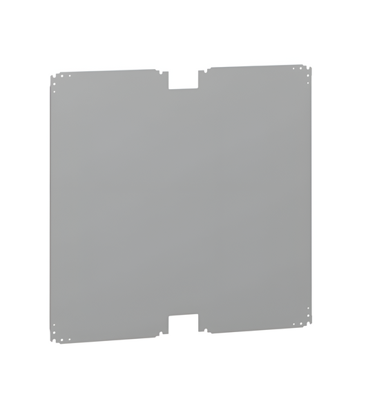 Schneider Thalassa PLA - NSYPMM Internal Mounting Plate for 1000H x 1000mmW Enclosure; Galvanised Steel; Plate Dimensions: 890H x 875W x 2.5mmD - NSYPMM1010