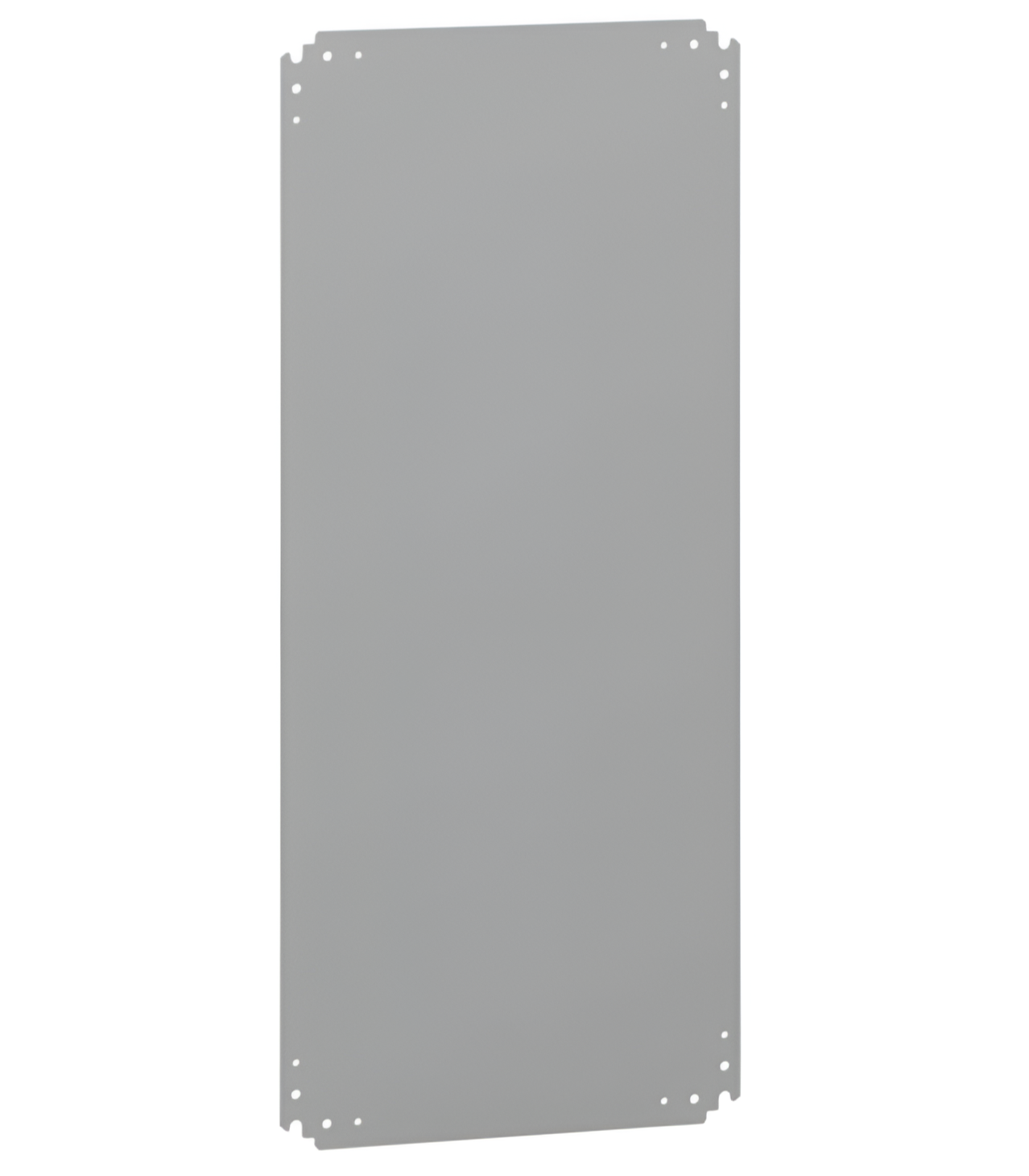 Schneider Thalassa PLA - NSYPMM Internal Mounting Plate for 1000H x 500mmW Enclosure; Galvanised Steel; Plate Dimensions: 890H x 375W x 2.5mmD - NSYPMM105
