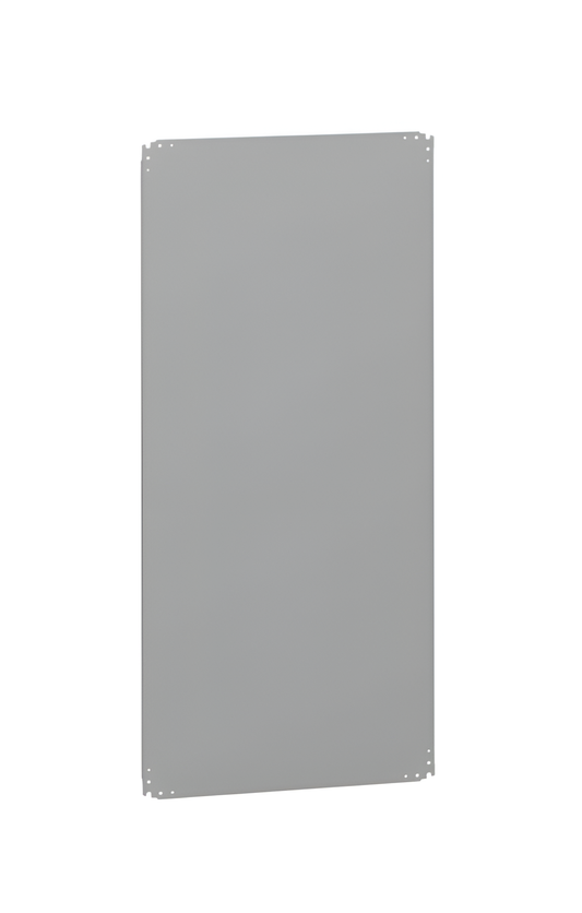 Schneider Thalassa PLA - NSYPMM Internal Mounting Plate for 1500H x 750mmW Enclosure; Galvanised Steel; Plate Dimensions: 1390H x 625W x 2.5mmD - NSYPMM157
