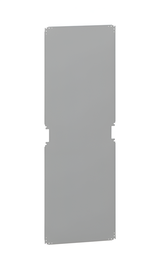 Schneider Thalassa PLA - NSYPMM Internal Mounting Plate for 2000H x 750mmW Enclosure; Galvanised Steel; Plate Dimensions: 1890H x 625W x 2.5mmD - NSYPMM207