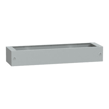 Polyester plinth for enclosures