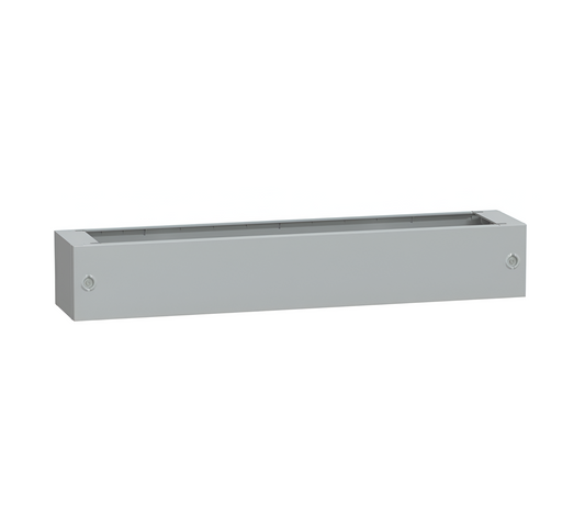 NSYZA2126G Schneider Thalassa PLA - GRP Plinth for PLA(T)126G Enclosure; Front Opening IP44; IK10; RAL7035; Dimensions: 200H x 1244W x 550mmD