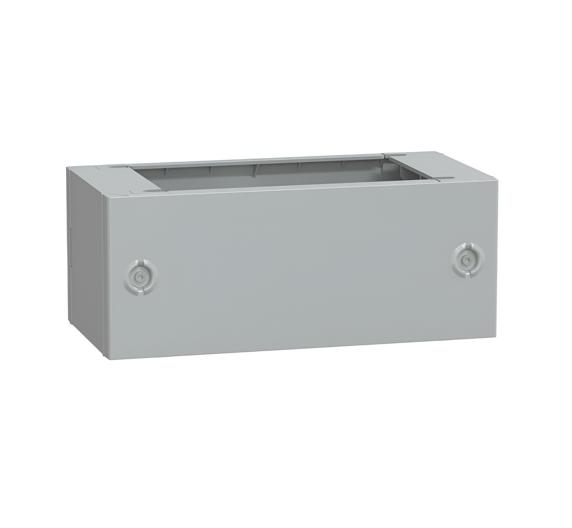 NSYZA253G Schneider Thalassa PLA - GRP Plinth for PLA(T)53G Enclosure; Front Opening IP44; IK10; RAL7035; Dimensions: 200H x 494W x 250mmD