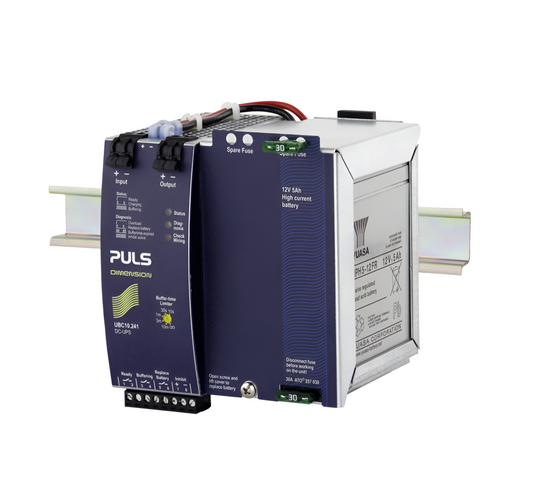 PULS -  24V Input Wall Mount Uninterruptible Power Supply, UBC10.241-N1 (Battery not assembled)